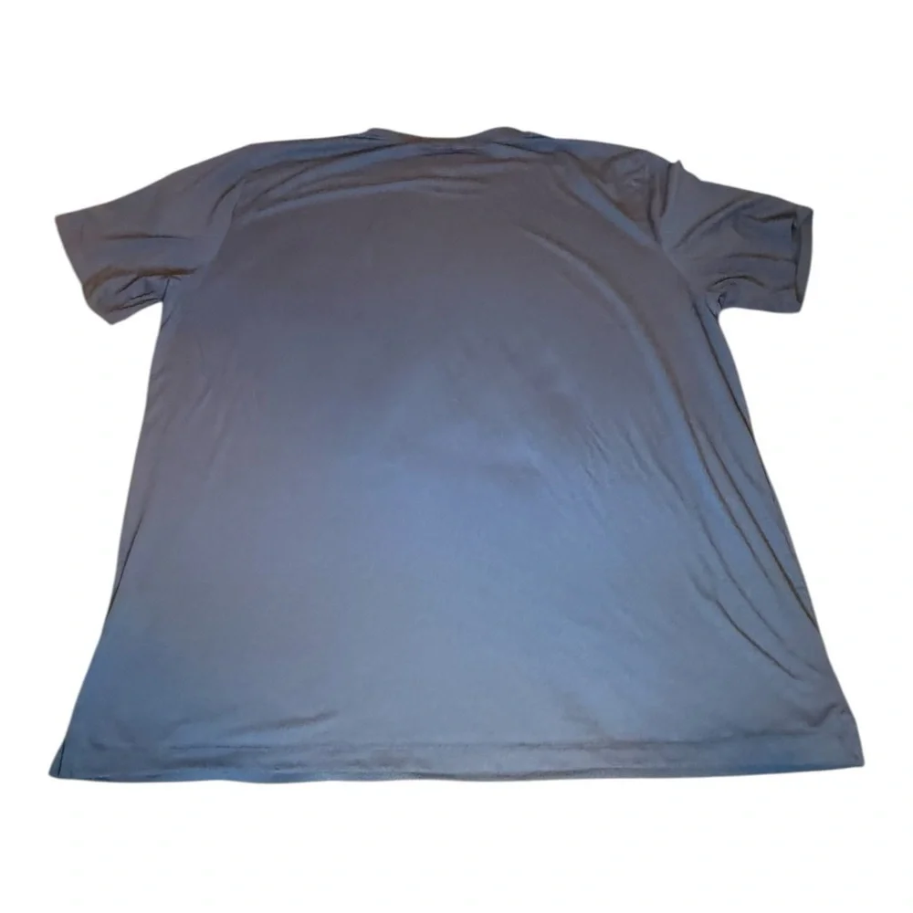 2 The North Face Red Polo Shirt & Blue/Gray Business Crew Neck Tee, men’s large